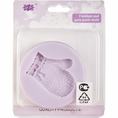 форма силиконовая для карамели Варежка